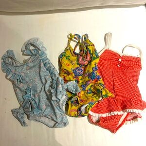 Designer set of three swimsuits 12 months bundle